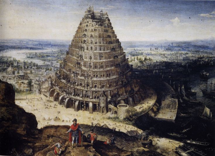 Tower of Babel, by Lucas van Valckenborch, 1594